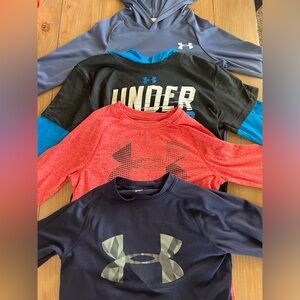 Under Armour Long Sleeve Lot Youth Small